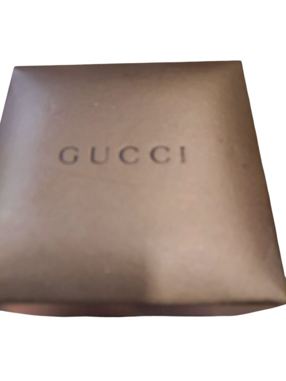 Gucci Brown Watch Box With Velvet Interior For Storage & Display 1398
